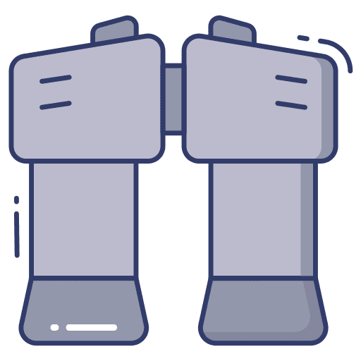 Binocular vision sight binocular icon