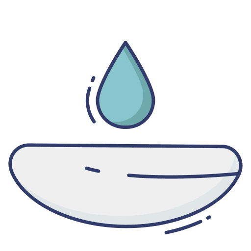 Contact lens optical vision eyes icon