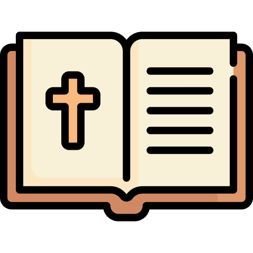 Bible religion book cultures icon