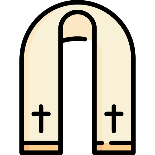 Stole religion cultures cross icon