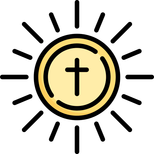 Sun christianism church sun icon