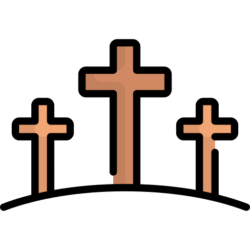 Cross spiritual golgotha calvary icon