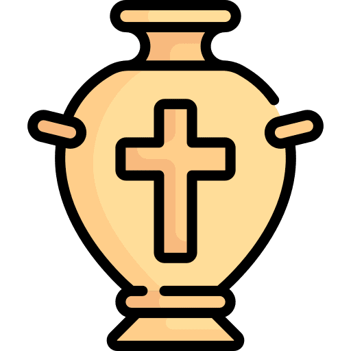 Vase christianism belief faith icon