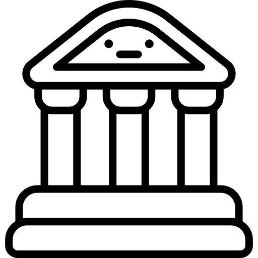 College building school architecture and city icon