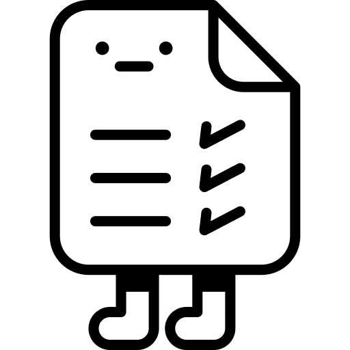 Test exam education document icon