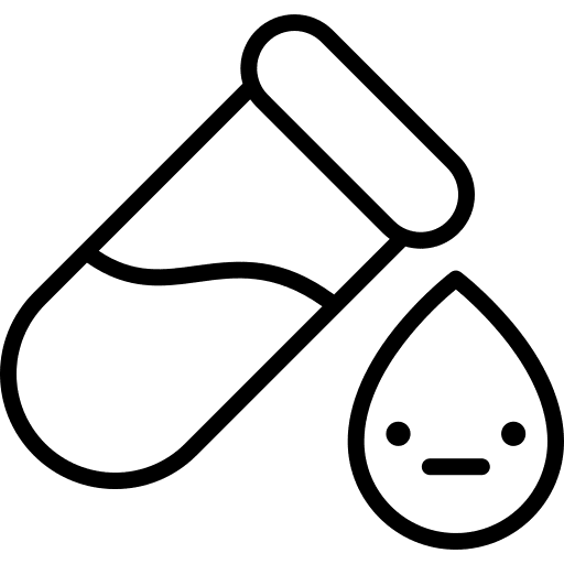 Test tube chemical test tube science icon