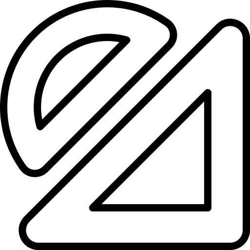 Square ruler measure education square ruler icon