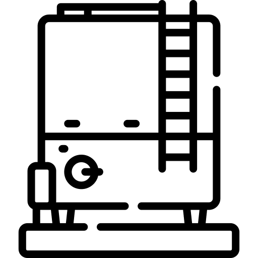 Silo storage tank silo warehouse icon