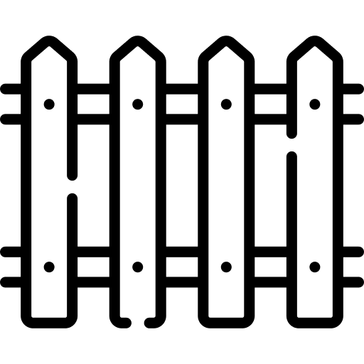 Fence protection farm farming and gardening icon