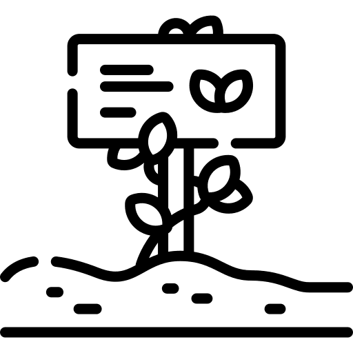 Plant plant leaves sign icon