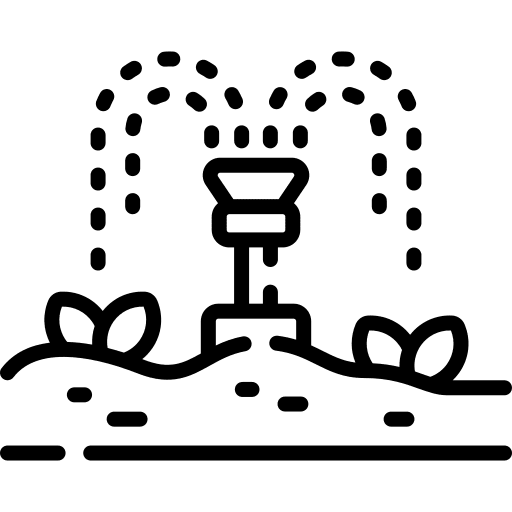 Sprinkler device ground sprinkler icon