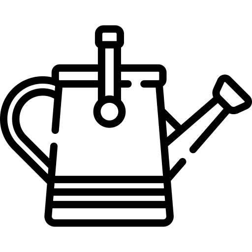 Watering can agriculture gardening tool farm icon