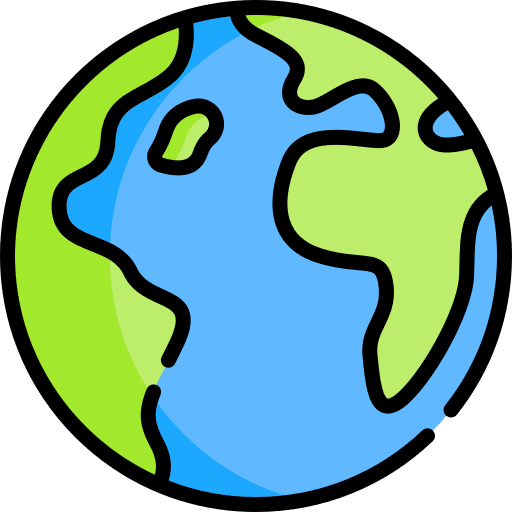 Earth world geography planet icon