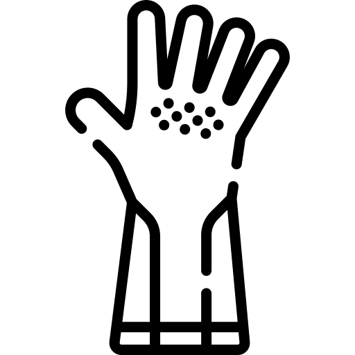 Gloves hand gloves security gloves icon