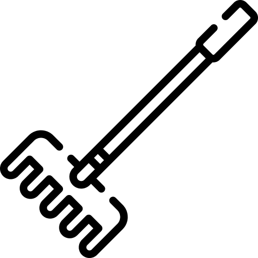 Rake rake agriculture fork icon