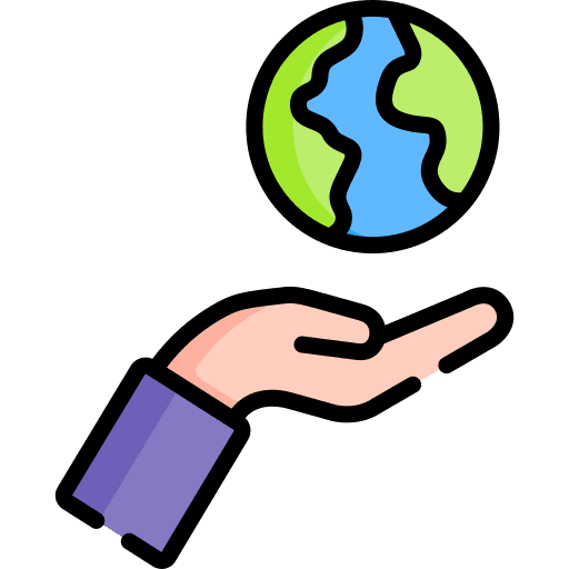 Earth day earth earth day ecology and environment icon