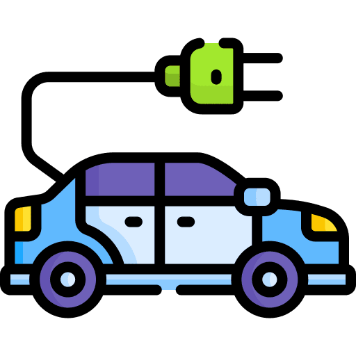 Electric car electric electric car vehicle icon