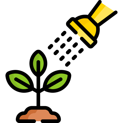 Watering farming and gardening ecology and environment tools icon
