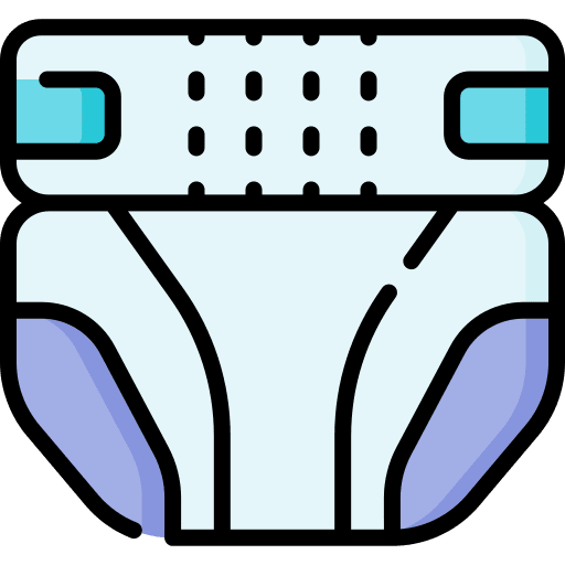 Diapers underwear baby kid and baby icon
