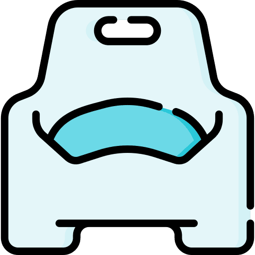 Potty urinal baby potty icon