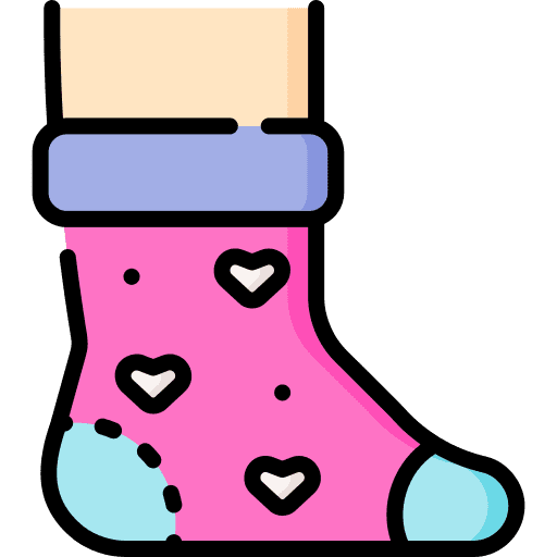 Baby socks baby clothes kid baby socks icon
