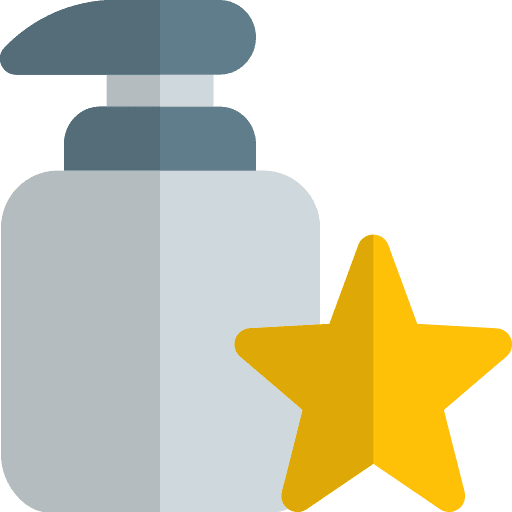 Favorite beauty cream lotion icon