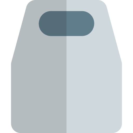 Sealed sealed bag commerce and shopping icon