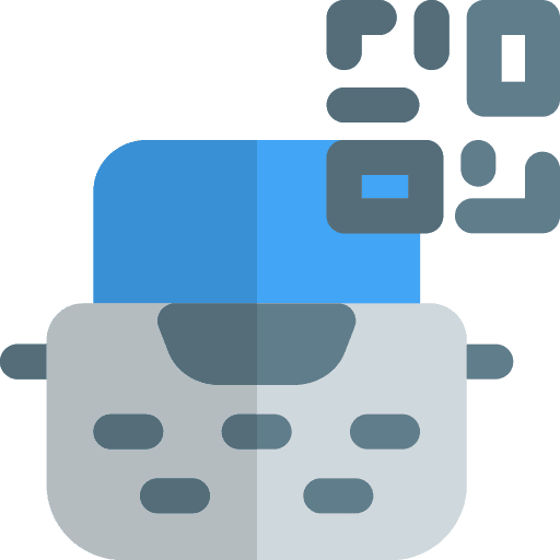 Typewriter shop typewriter commerce icon