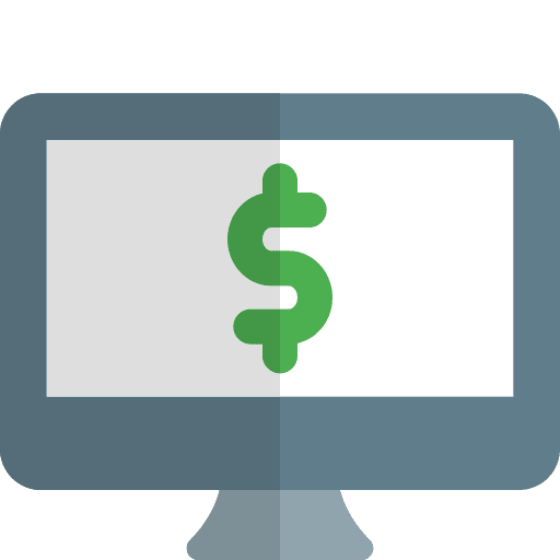 Desktop computer desktop computer screen monitor icon