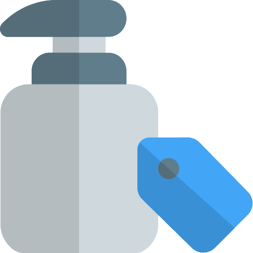 Price tag price tag commerce and shopping cream icon