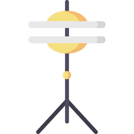 Cymbals musical instrument percussion orchestra icon