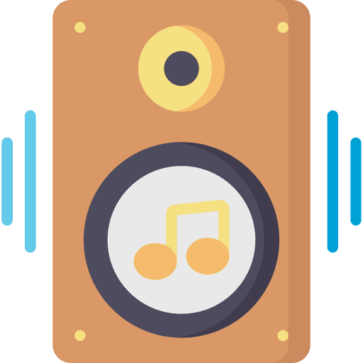 Speaker sound subwoofer electronics icon