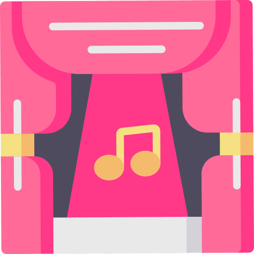 Stage show stage music icon