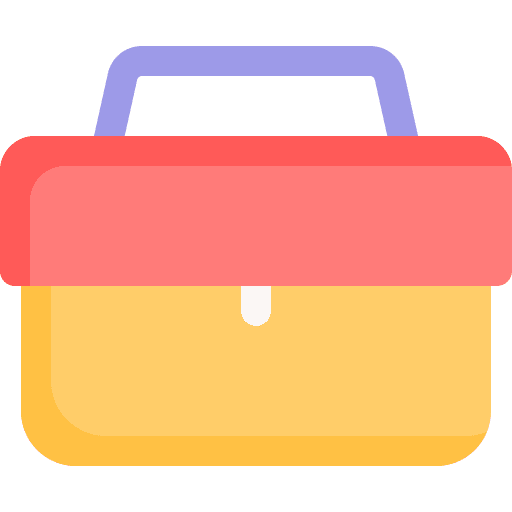 Briefcase portfolio briefcase businessman icon