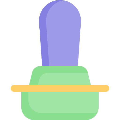 Stamp stamp art and design certificate icon