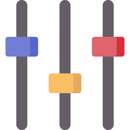 Control equalizer electronics preference icon