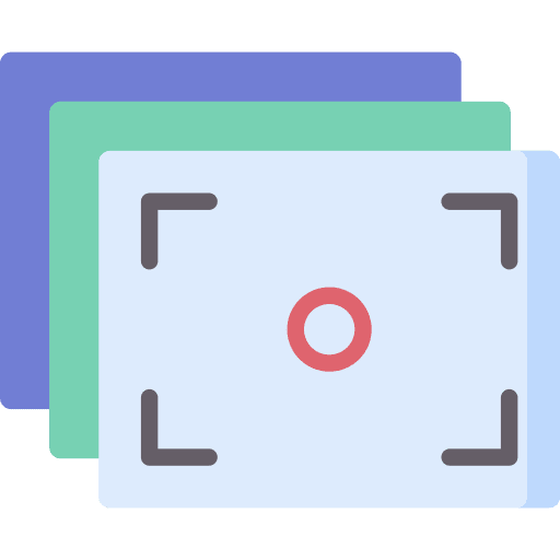 Burst mode mode options interface icon