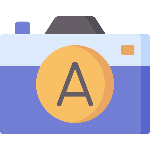 Auto camera digital auto icon