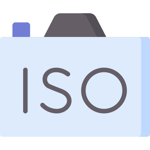Iso iso photography sensibility icon