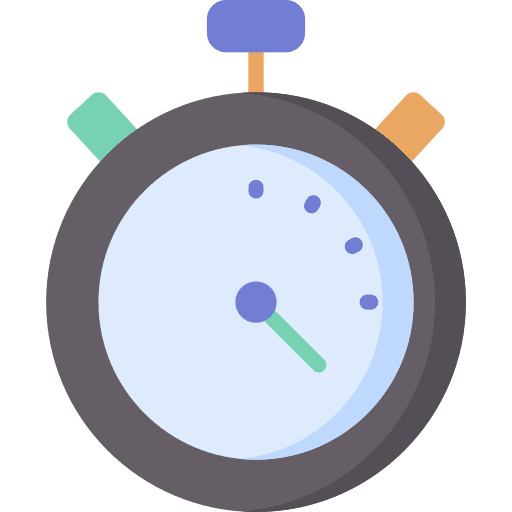 Timer chronometer wait time icon