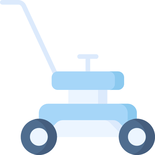 Mower electronics gardening tools lawn icon