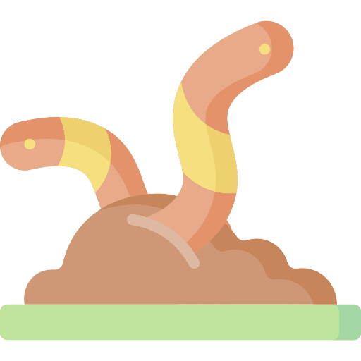 Worm animals animal kingdom wildlife icon