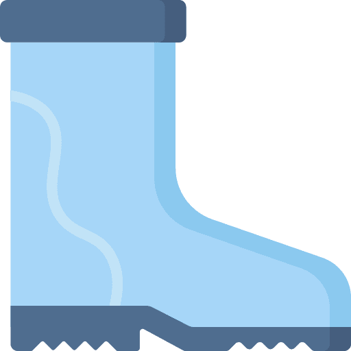 Boot equipment farming rubber icon