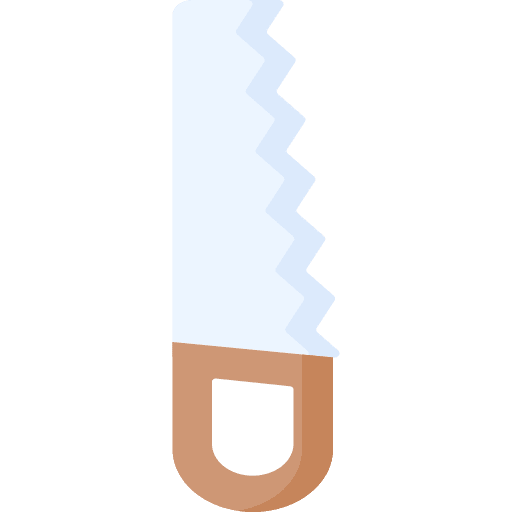 Saw carpenter saw work tools icon