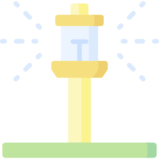 Sprinkler electronics irrigation system sprinkler icon