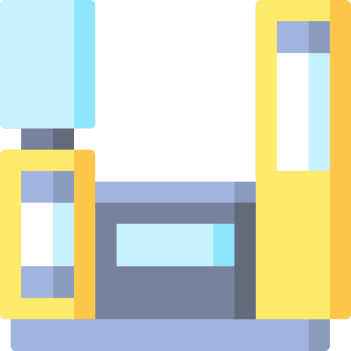 Kiosk store kiosk shopping mall icon