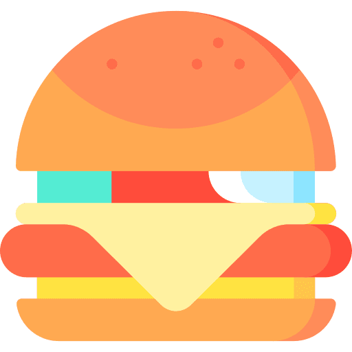 Burger beef burger fast food icon