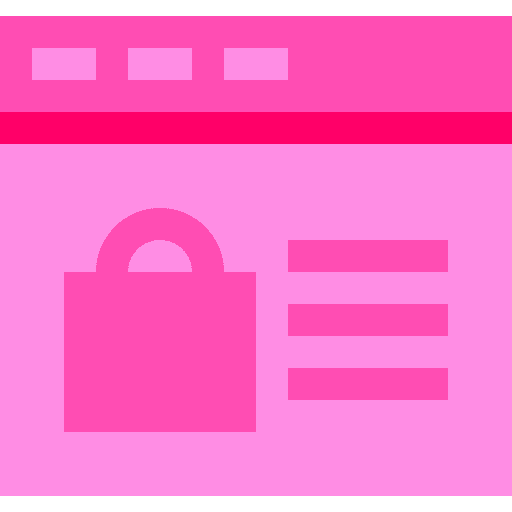 Online shopping online store commerce and shopping items icon