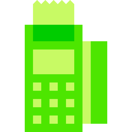 Pos payment machine pay icon