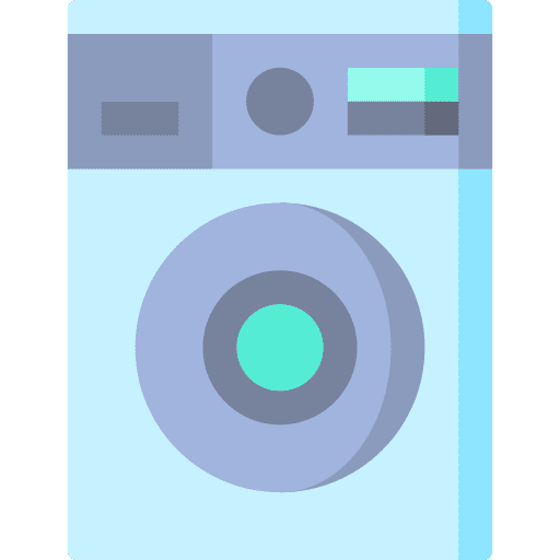 Washing machine housekeeping laundry household icon